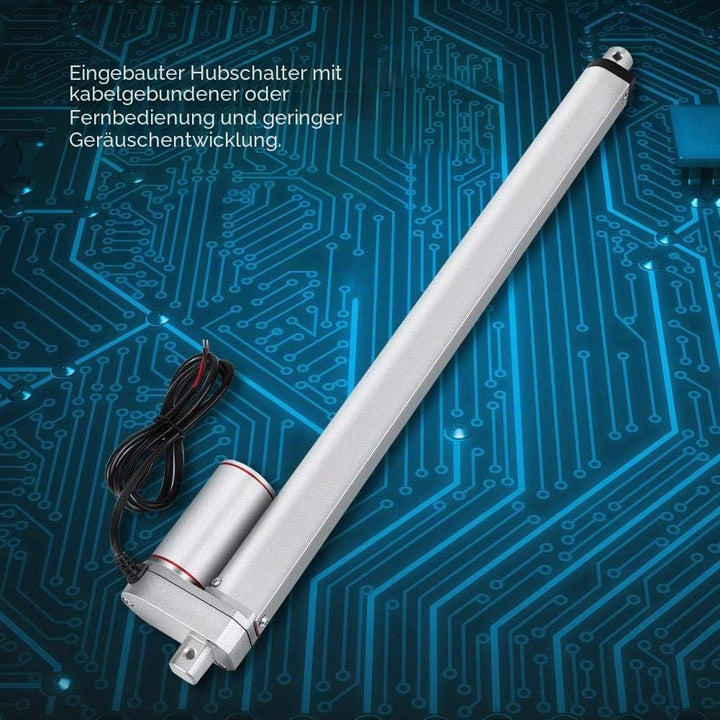 350mm Linearantrieb, DC 24V 750N Linearer elektrischer Hub Linearantrieb Motor für Auto Auto RV Elek