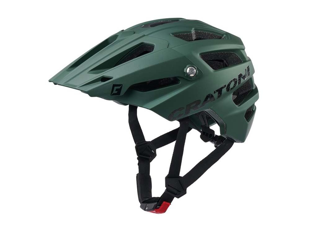 Cratoni MTB - Fahrradhelm AllTrack grün metallic matt, M