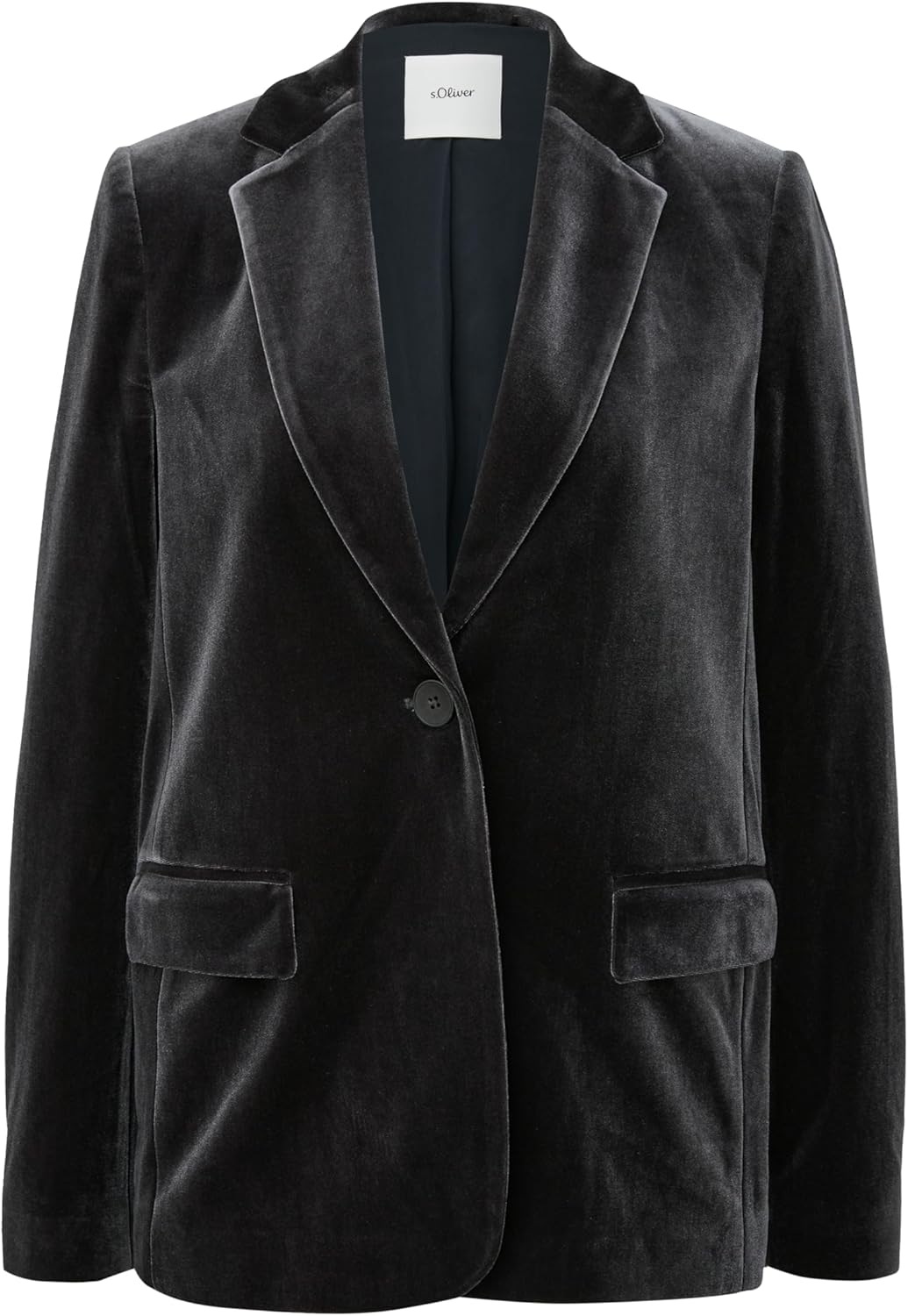s.Oliver BLACK LABEL Damen Samt Blazer 38 9897, 38 9897