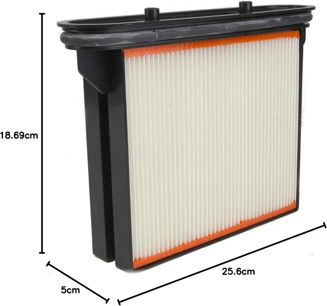 2 Faltenfilter kompatibel mit Bosch GAS25 GAS 25 GAS25L SFC GAS 50 GAS 50M, ASR 2025, 2050, ASR 25 L