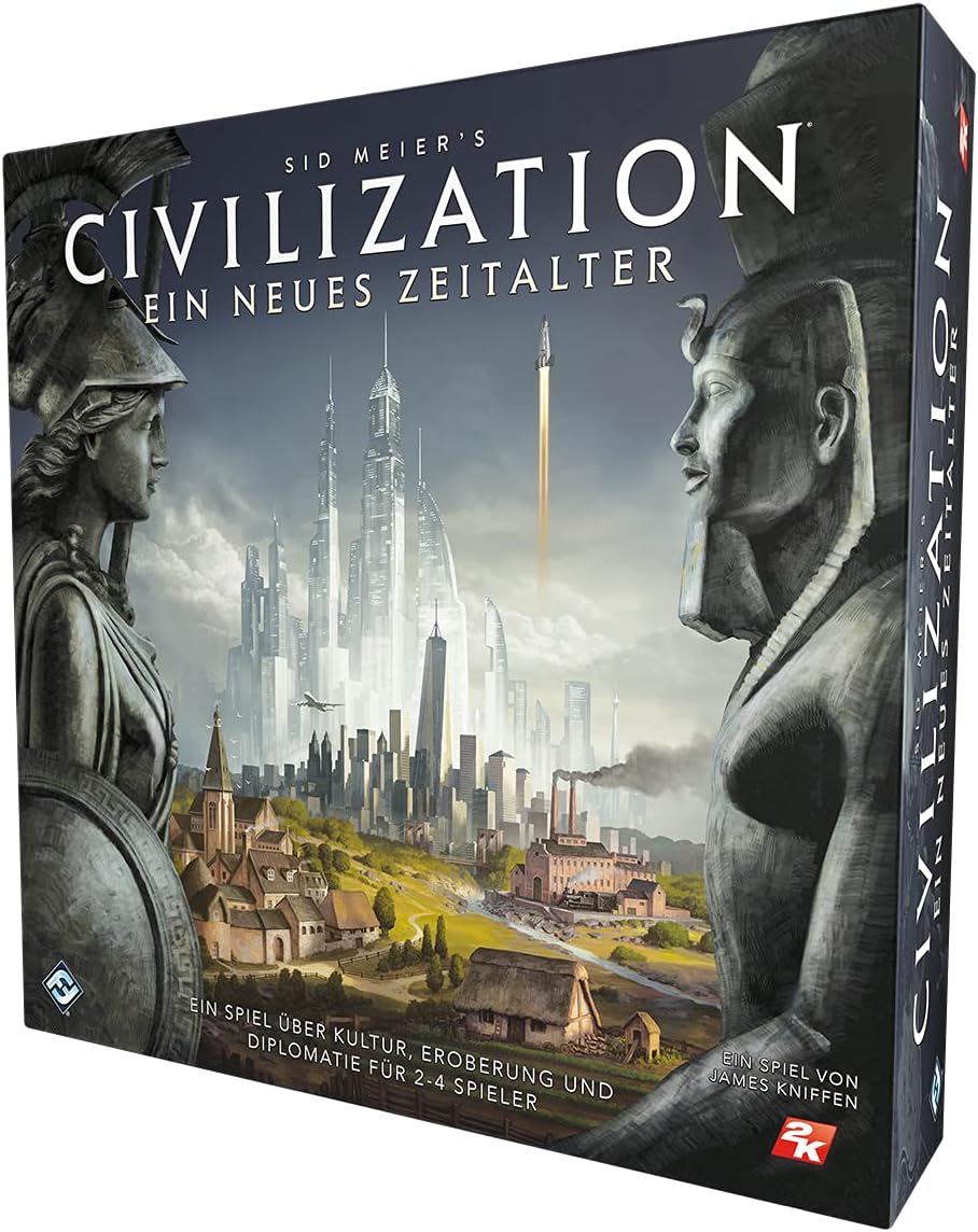 Asmodee | Fantasy Flight Games | Civilization: Ein neues Zeitalter | Grundspiel | Expertenspiel | Br