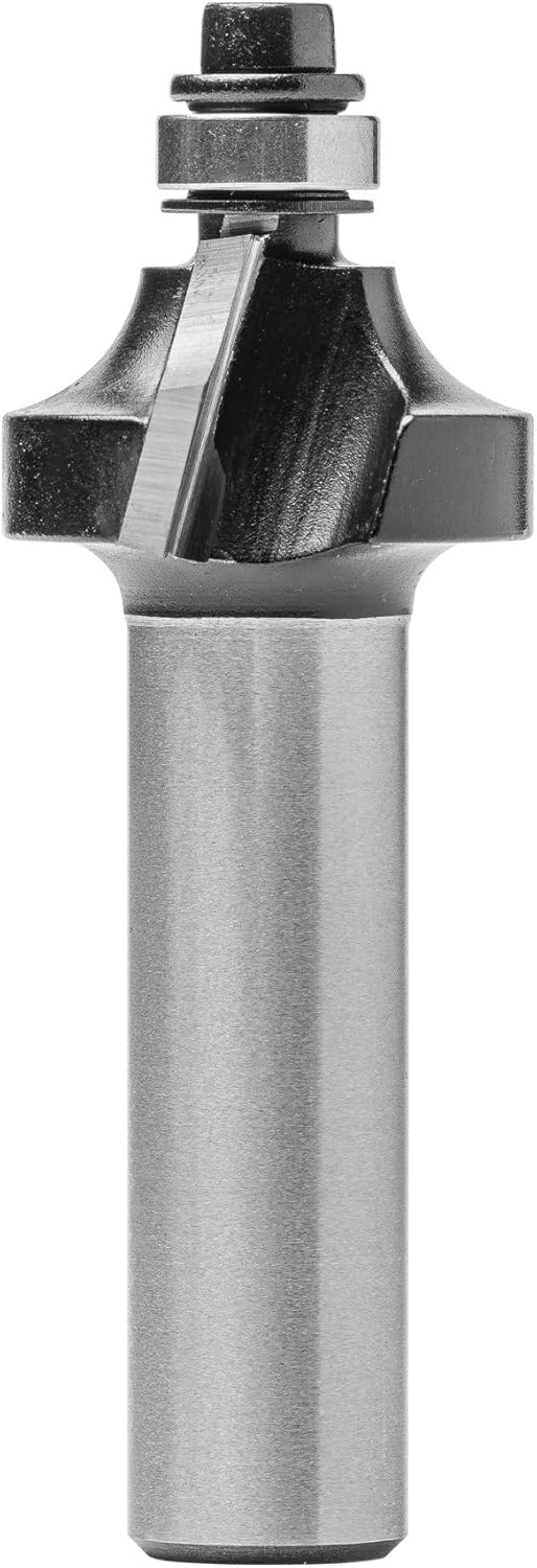 ENT 09888 Viertelstabfräser HW, Schaft (S) 12 mm, Durchmesser (D) 24,7 mm, NL 12,7 mm, R 6 mm, SL 40