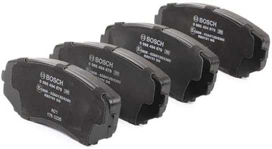Bosch BP2053 Bremsbeläge - Vorderachse - ECE-R90 Zertifizierung - vier Bremsbeläge pro Set