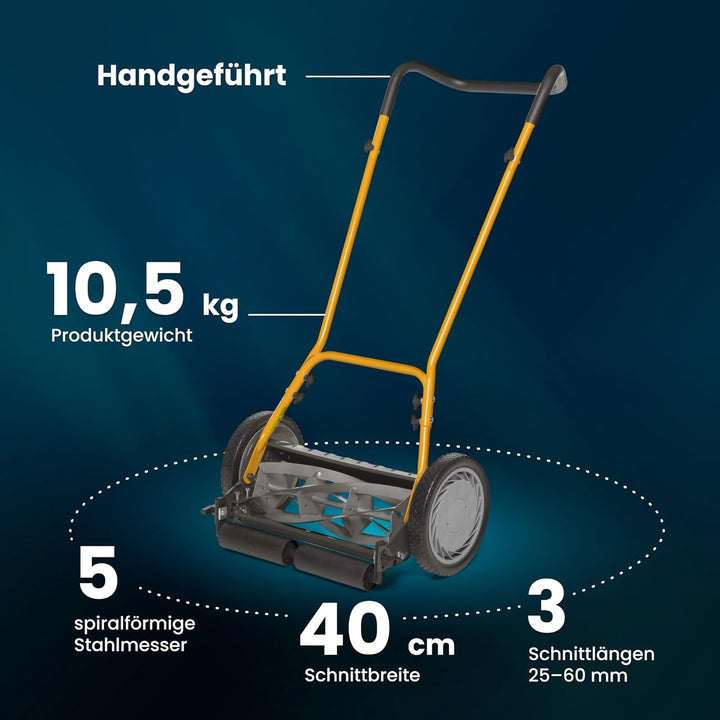 STIGA Schubmäher SCM 240 R, Schnittbreite 40 cm, 5 Messer, Auffangbeutel nicht enthalten Neues Model