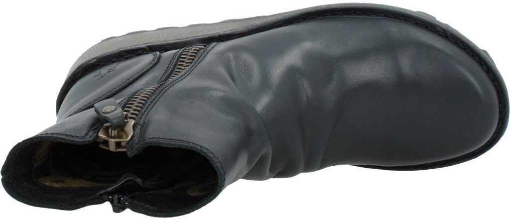 FLY London Damen Mon944fly Stiefel 36 EU Schwarz, 36 EU Schwarz