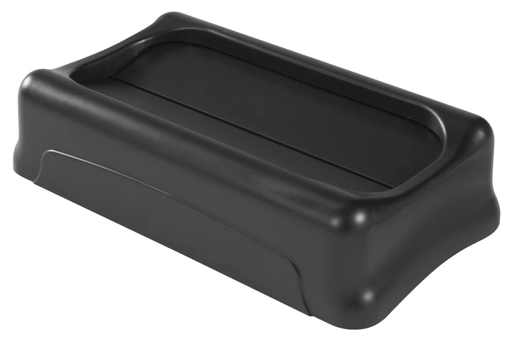Rubbermaid Commercial Products Slim Jim Deckeleinheit für Recyclingstation für Flaschen, schwarz, 1