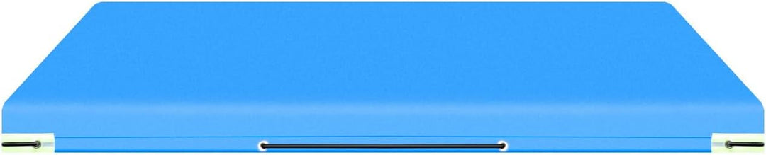 QWORK® Anhänger Flachplane mit Planenseil - 160 x 115 x 7,5 cm - Verstärktes 420D PVC Material, 160