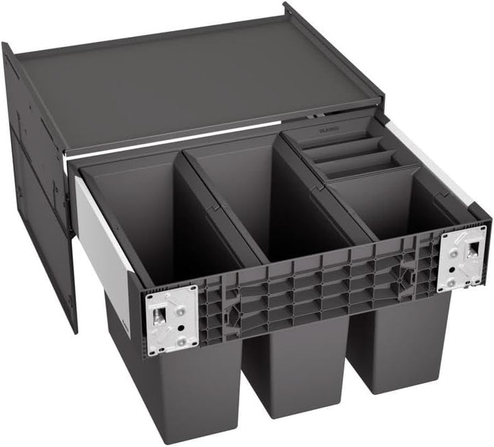 BLANCO SELECT II 60/4 | Kunststoff, Aluminium | 60er Unterschrank | Auszugssystem zur Frontanbindung
