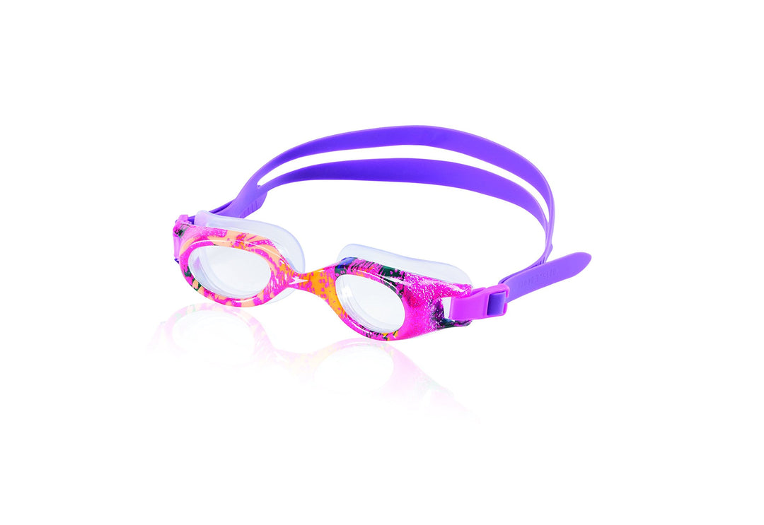 Speedo Jr. Hydrospex Classic Schwimmbrille, kein Auslaufen, beschlagfrei und einfach mit UV-Schutz e