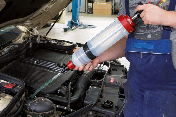 ViGOR V4201 Vakuumpumpe | inklusive fünf Adapter, Fassungsvermögen: 1,5 Liter | manuelle Vakuumpumpe