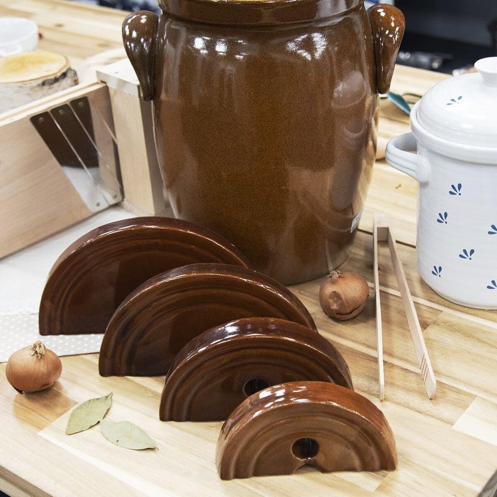orion group Beschwerungsstein für Sauerkrauttöpfe Sauerkrautfässer | Fermentiergewicht 15 cm