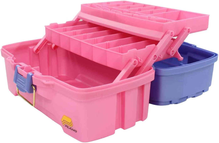 Plano 28 Tackle Box mit Dual Top Zugang, Unisex - Erwachsene, 2 Tray Tackle Box W/Dual Top Access Ei