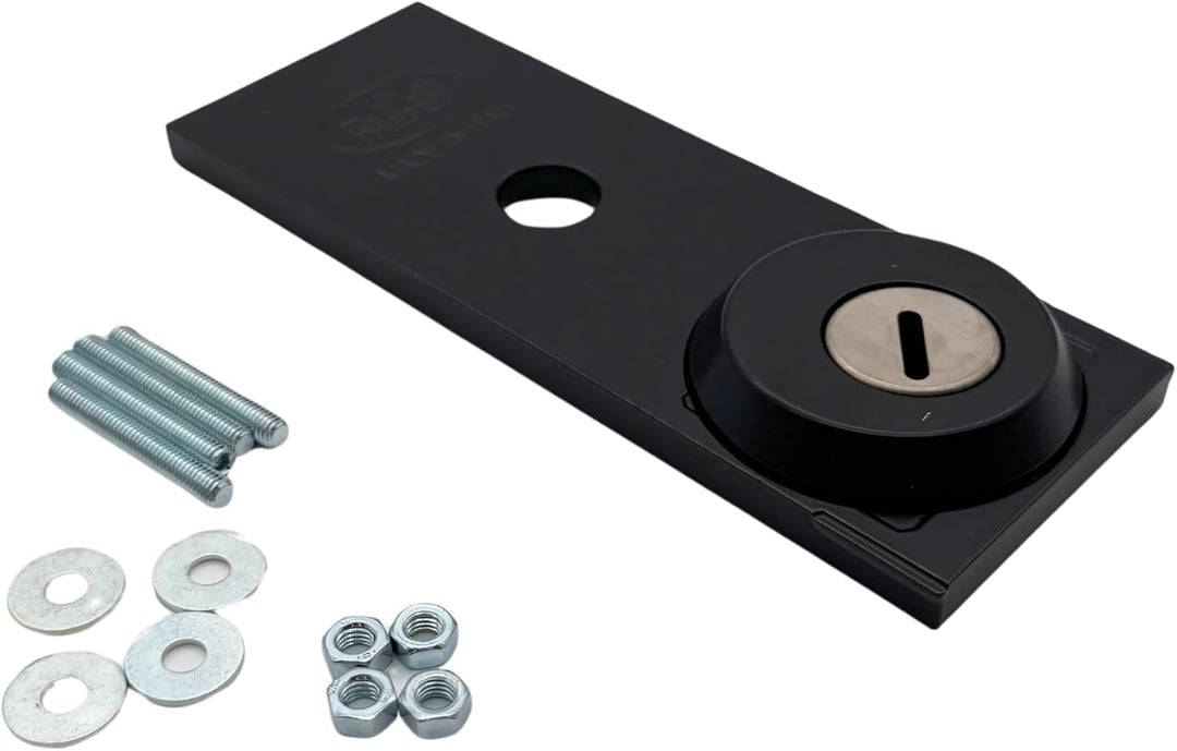 Sicherheitsschild für Schwingtüren/Garagen