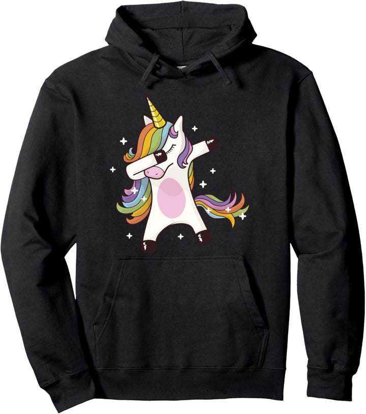 Dabbendes Einhorn Dab Pose Dabbing Unicorn Pullover Hoodie
