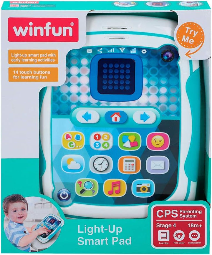 winfun 46327 Interaktives Tablet Lichter und Geräusche, bunt, Sencillo smart tablet, smart tablet