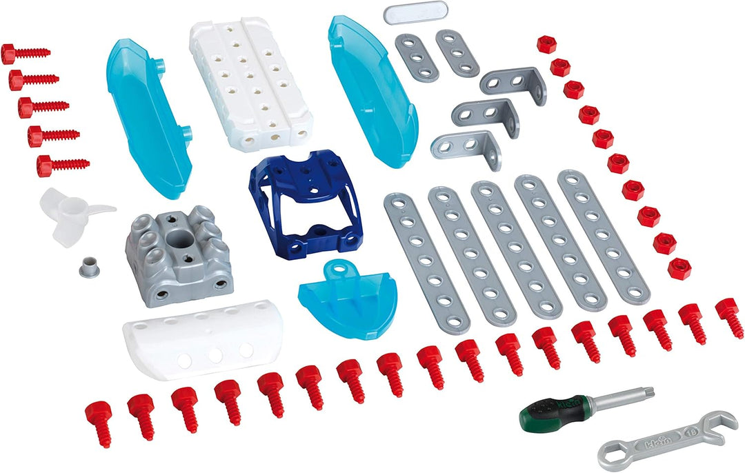 Theo Klein 8794 Bosch 3 in 1 Konstruktions-Set Watercraft Team | Zum BAU verschiedener Wasserfahrzeu