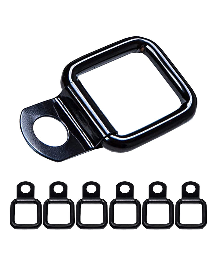 GPCA Zurrgurt Spangurte Ringe für Jeep Wrangler, 6er Pack