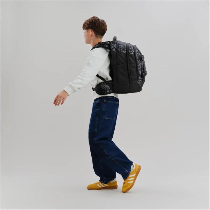 Satch Pack Schulrucksack ab 5. Klasse ergonomisch 30L Stauraum standfest Organisationstalent Einheit