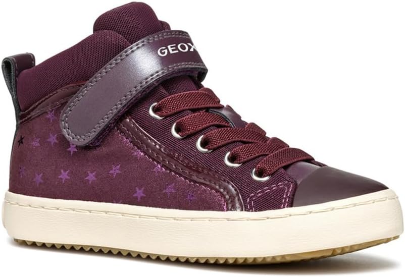 Geox Mädchen J Kalispera Girl ISneakers 24 EU Rot, 24 EU Rot