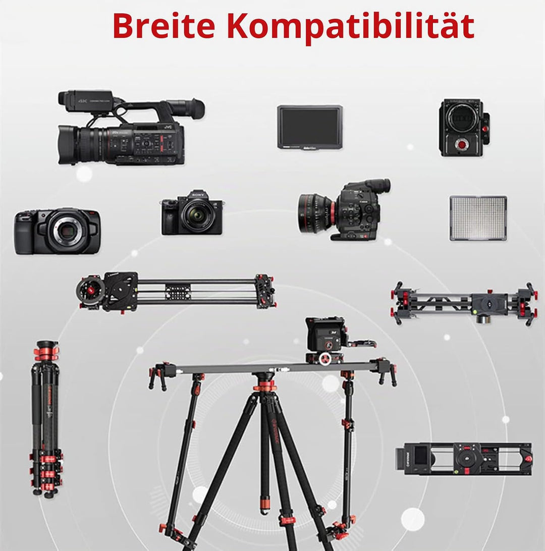 IFOOTAGE Spider Crab Stützstange SA-32, Kameraschieber-Stützarm-Stabilisator, verstellbare Länge, um