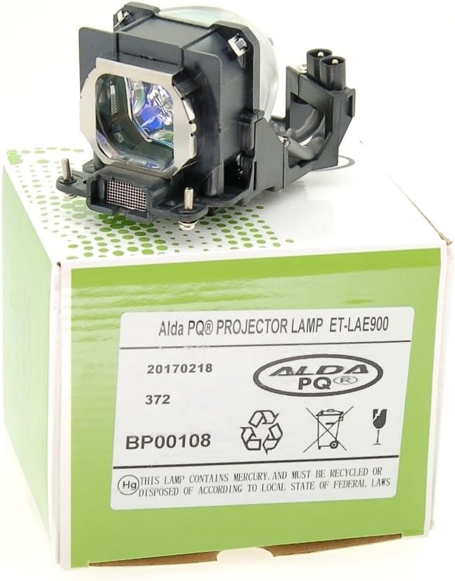 Alda PQ Premium, Beamer Lampe kompatibel mit PANASONIC PT-AE900U, PT-AE900E, PT-AE900, ET-LAE900 Pro