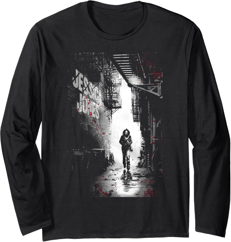 Marvel Jessica Jones Scene Langarmshirt