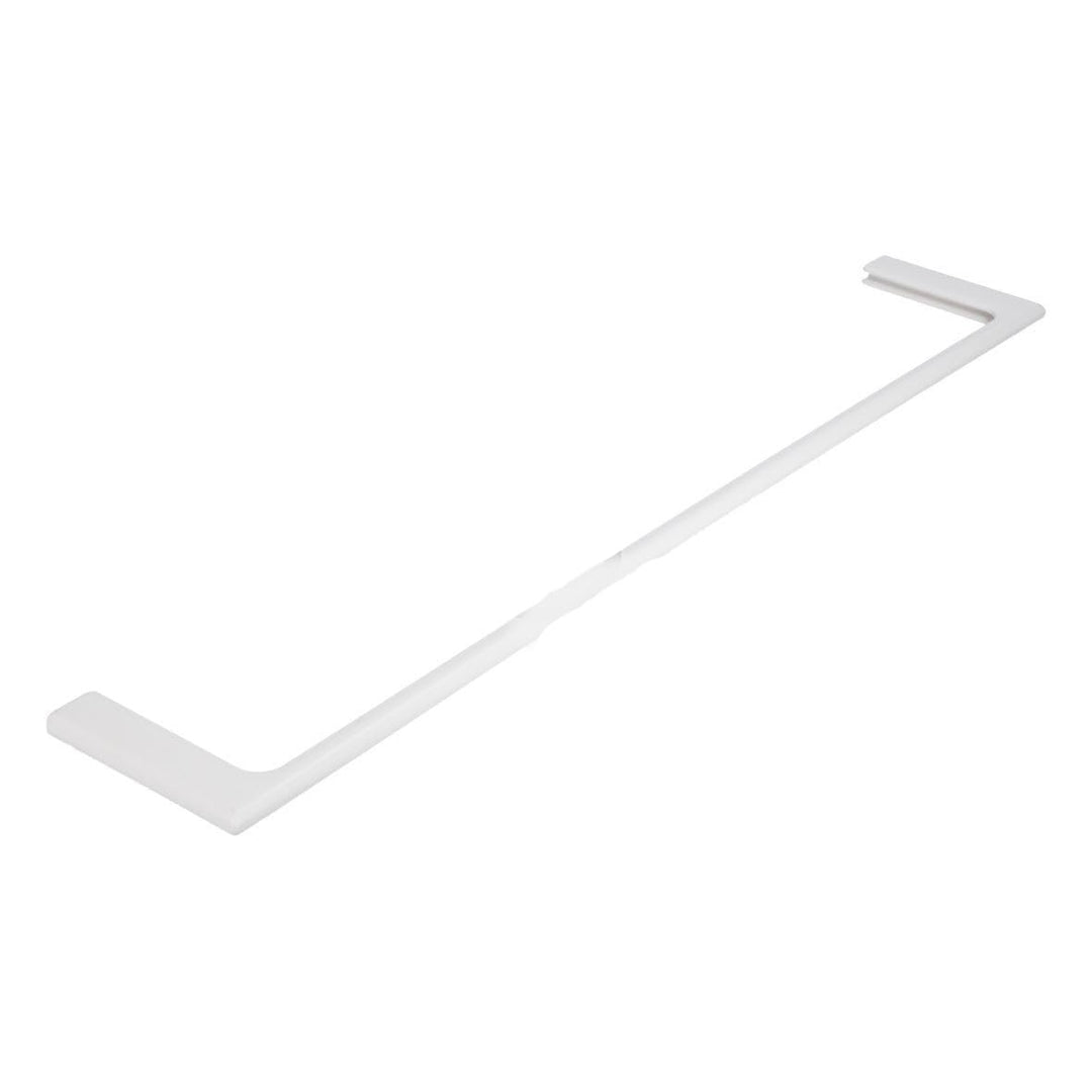 Glasplattenleiste für Kühlschrank kompatibel mit Liebherr 7412143 Halteleise vorne an Glasboden