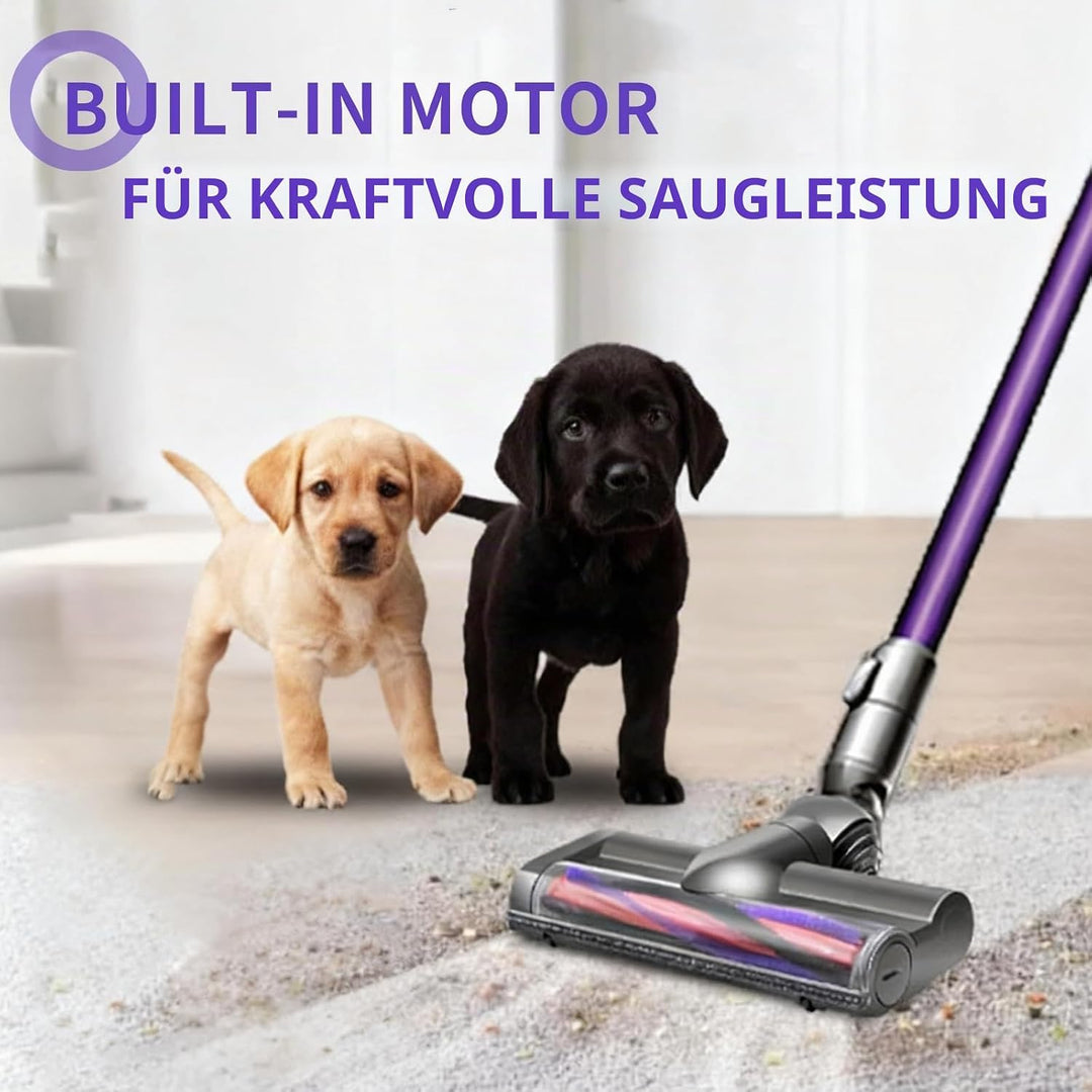 Bürste kompatibel für Dyson V6 DC58 DC59 DC62 DC72 DC74 SV04 SV06 SV09, Ersatzteile Bodendüse Zubehö