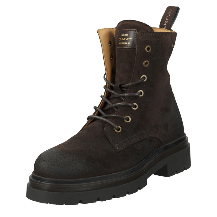 GANT Herren Ramzee Halblange Stiefel 40 EU Dunkelbraun, 40 EU Dunkelbraun