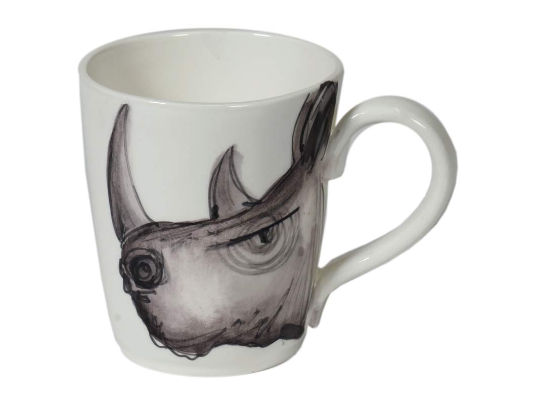 Virginia Casa Becher, Tasse Safari Nashorn H. für 400ml Keramik