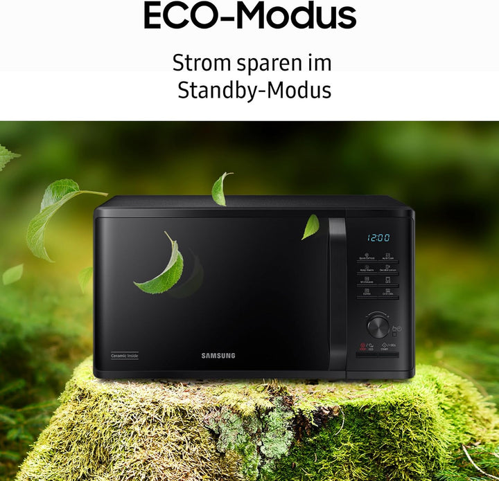 Samsung MG20A7013CB/EG Einbau-Mikrowelle mit Grill, 850 W, 20 l Garraum, Kleines Mikrowellengerät fü