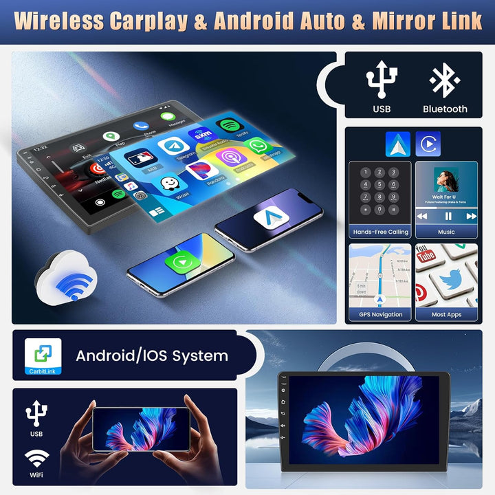 Hikity 8Cores 2+64G Autoradio Navi Für Audi A3 S3 RS3 8P Wireless Carplay Android Auto, Android 15 9