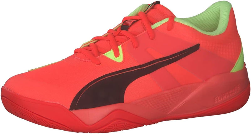 PUMA Herren Eliminate Pro Ii Hallenturnschuh 46 EU Red Blast Fast Yellow Puma Black, 46 EU Red Blast