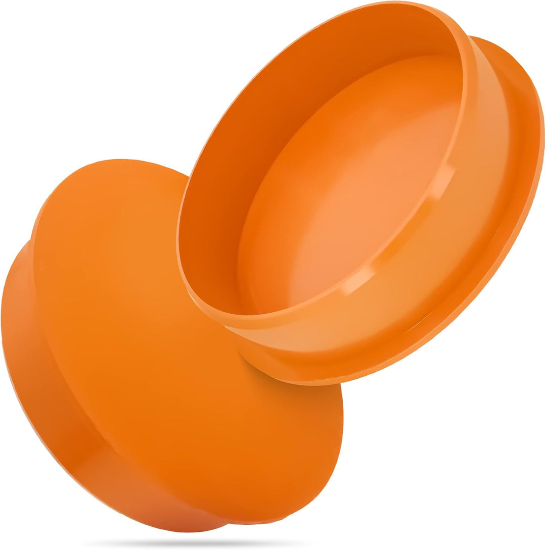 Millto™ Muffenstopfen HT KG Rohr Ø DN 400 mm Orange | Abwasser Kappe Kunststoff Abflussrohr Kunststo