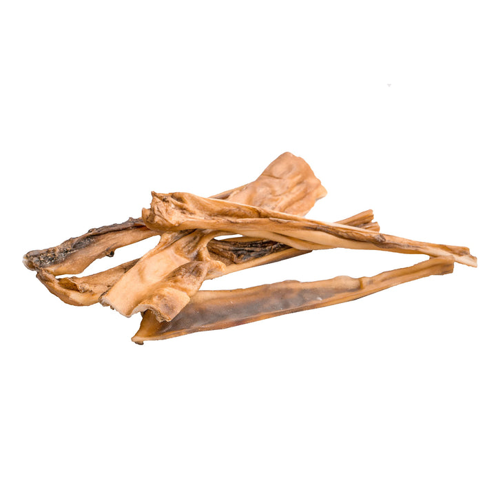 123...Hund dabei! - Rinderkopfhaut 30cm - 2,5kg, schonend getrocknete Rinderkopfhaut für Hunde, Qual