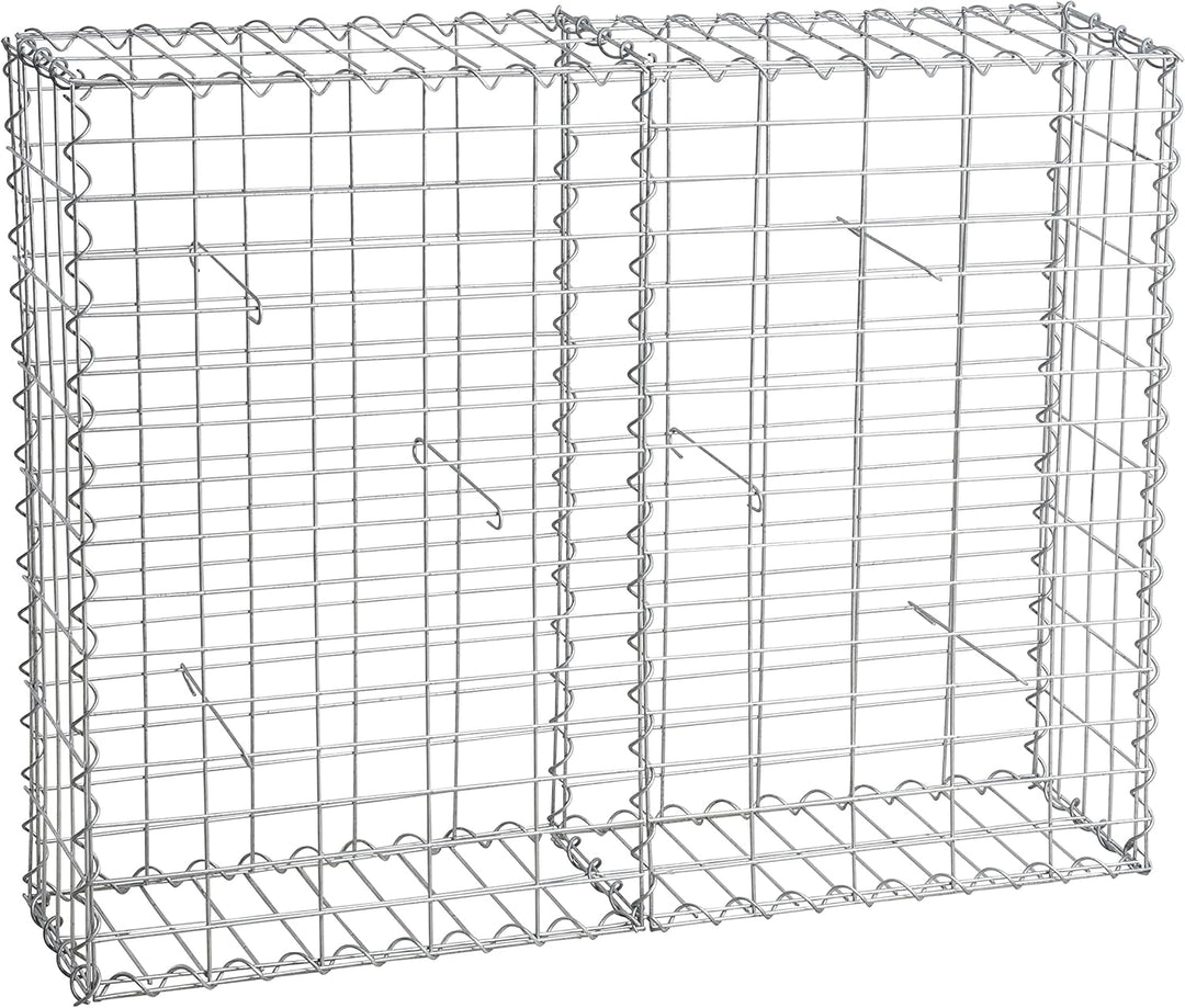 Estexo Spiral Steingabionen, Gabione, Steinkorb, Wand, Drahtkorb, Mauer (1 Stück 100x80x20 cm), 1 St