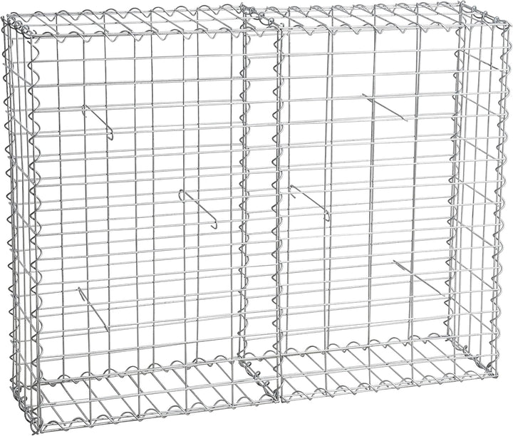 Estexo Spiral Steingabionen, Gabione, Steinkorb, Wand, Drahtkorb, Mauer (1 Stück 100x80x20 cm), 1 St