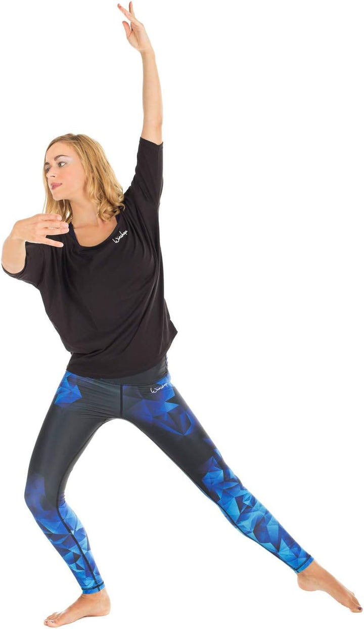 WINSHAPE Women's Damen Functional Power Shape Tights „high Waist“ Hwl102- Brilliant Leggings XS Saph