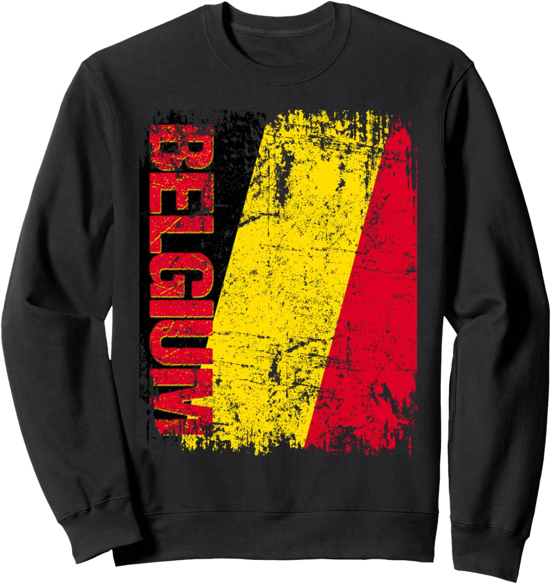 BELGIEN Flagge | Damen Herren Kinder BELGIEN Sweatshirt