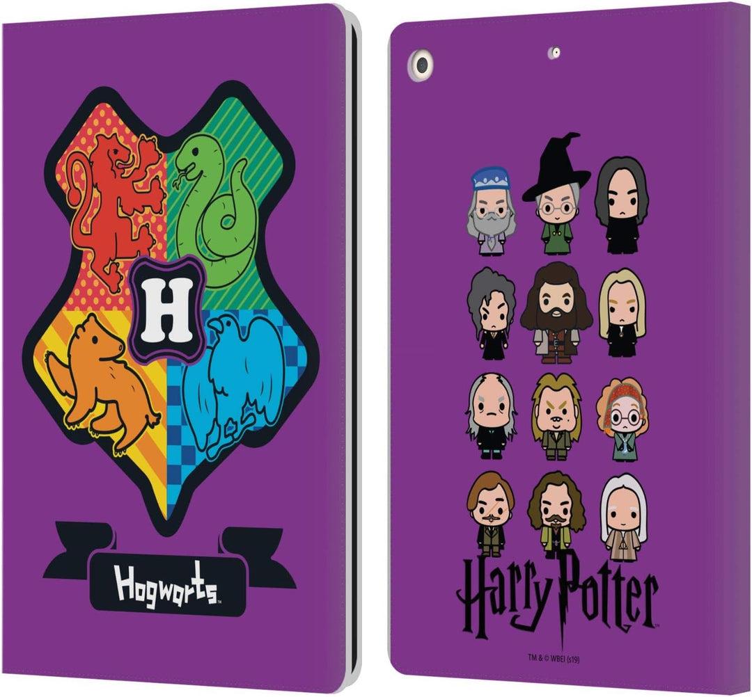 Head Case Designs Offizielle Harry Potter Hogwarts Kamm Deathly Hallows I Leder Brieftaschen Handyhü