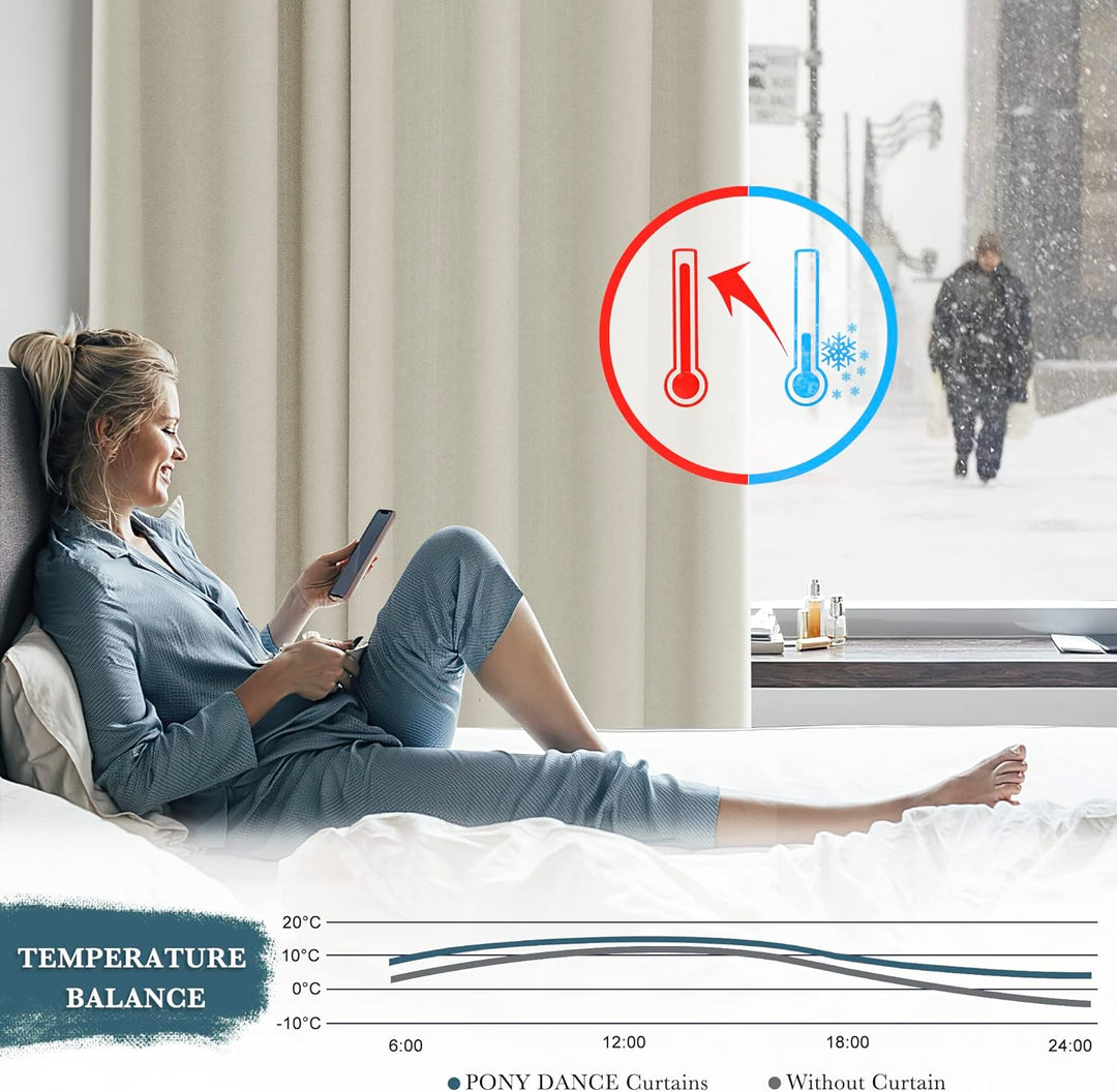 PONY DANCE Gardinen Wohnzimmer Modern Kurz 2 Stücke H 114 x B 132 cm Scheibengardine Blickdicht Verd