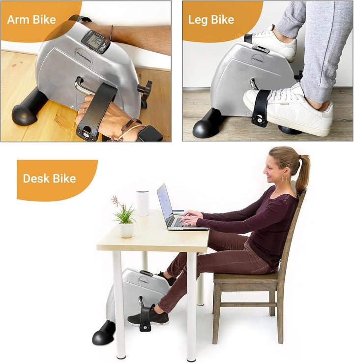 Statische Übungspedale, Mini-Heimtrainer, statischer Pedaler, Heimtrainer, Seniorenpedale, Seniorenp