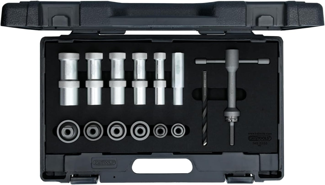 KS Tools 140.2550 Lochstanzen-Satz für PDC-Sensoren, 20-tlg