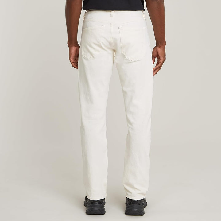 G-Star Raw Herren Jeans Mosa Straight Jeans 27W / 30L Beige (96 Ecru Mom Washes D23692-d552-h161), 2