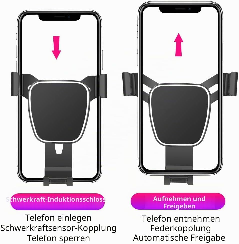 musttrue LUNQIN KFZ-Handyhalterung für 2020–2023 Mercedes Benz GLB-Klasse Autozubehör Navigationshal