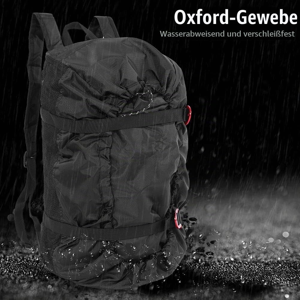 MAGT Kletterseil-Tasche, Climbing Gear Bag for Bergsteigen Eisklettern Oxford Rucksack mit Seil-Matt