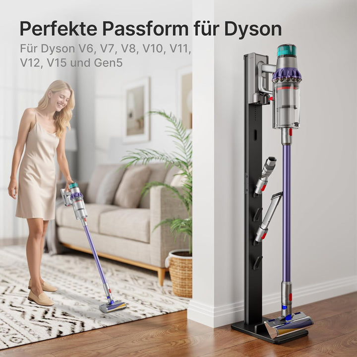 Staubsauger Ständer Kompatibel für Dyson Gen5 V15 V12 V11 V10 V8 V7 V6, Freistehend Bodenständer Hal