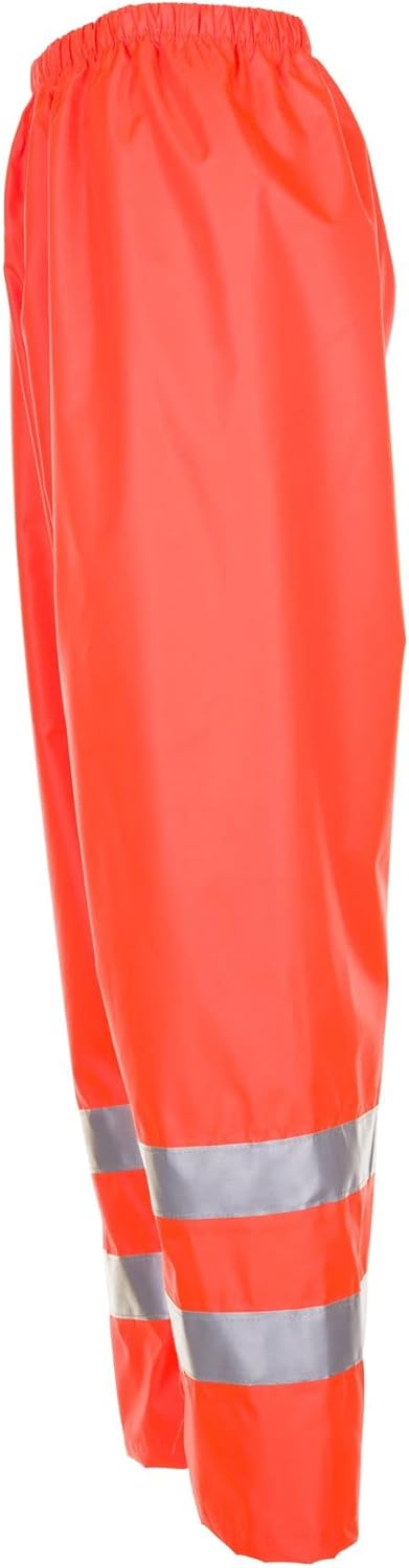 Planam Warnschutz/Wetterschutz Herren Regenhose Uni Orange Modell 2064 / Uni Gelb 2065, S Orange