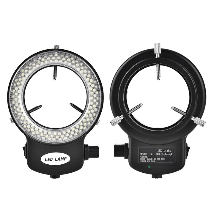 Ejoyous LED Ringlicht Mikroskop, Kamera Ringlampe Mikroskop Einstellbarer 144 LED Ring Light Illumin