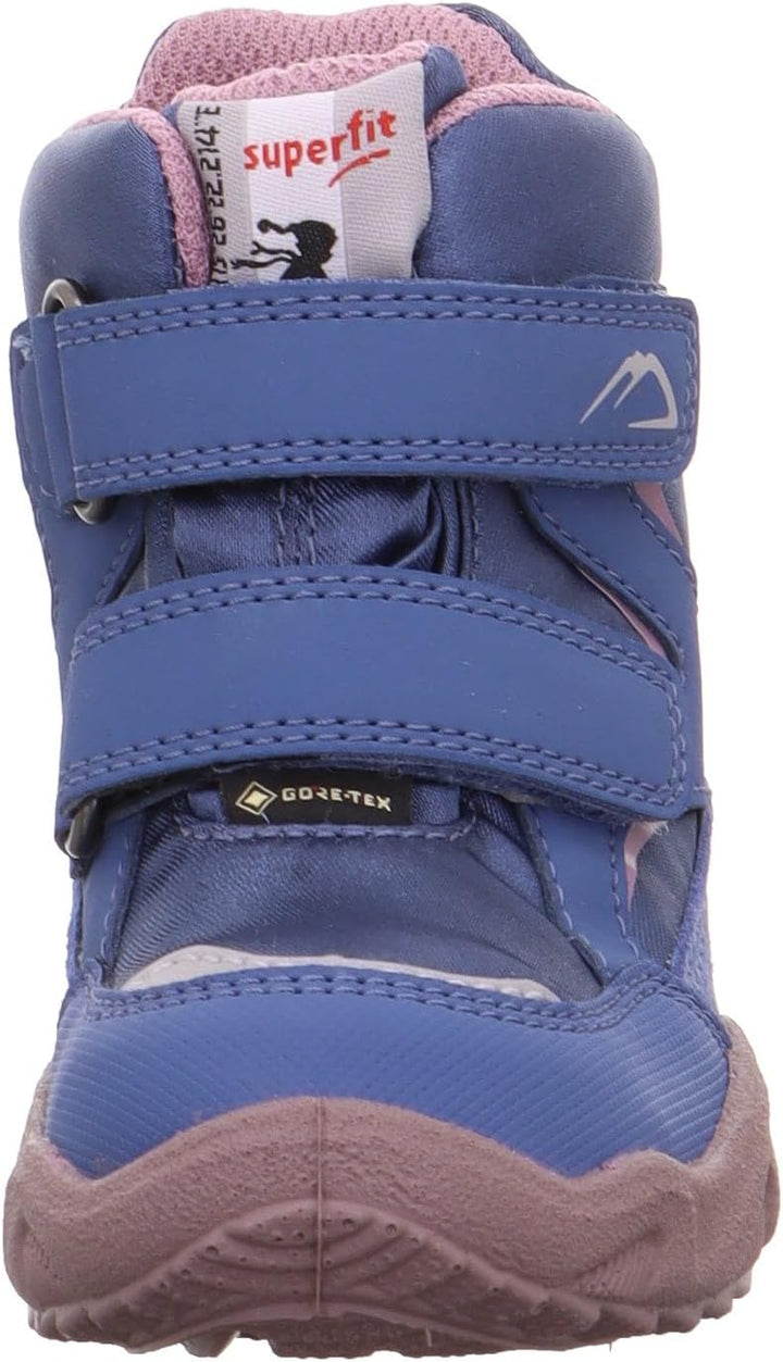 Superfit Mädchen Glacier Warm Gefütterte Gore-tex Schneestiefel 21 EU Weit Blau Lila 8030, 21 EU Wei